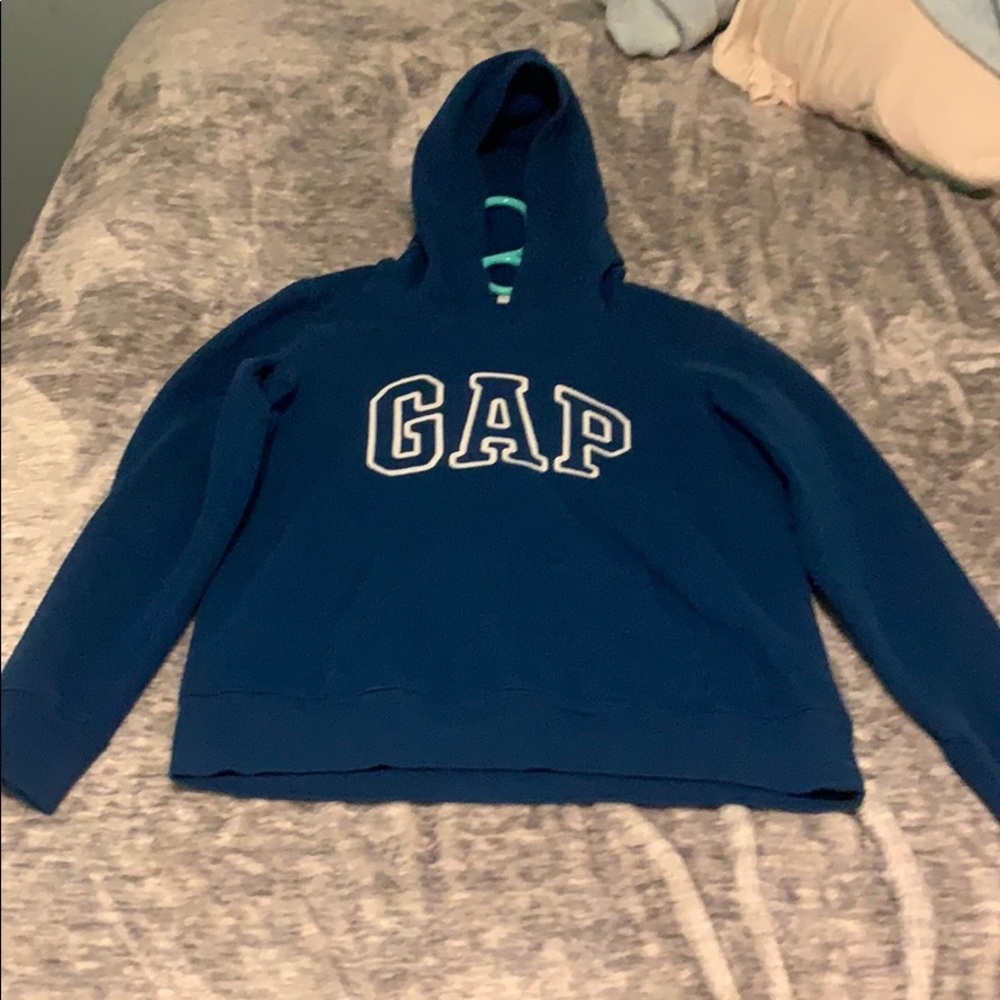 Blue GAP hoodie